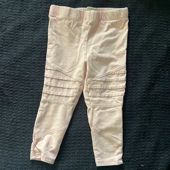 Blush Pink moto leggings - Picture 1 of 5